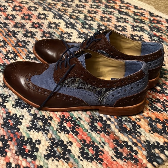 Robert Graham Oxford with Paisley Insert - Picture 4 of 5